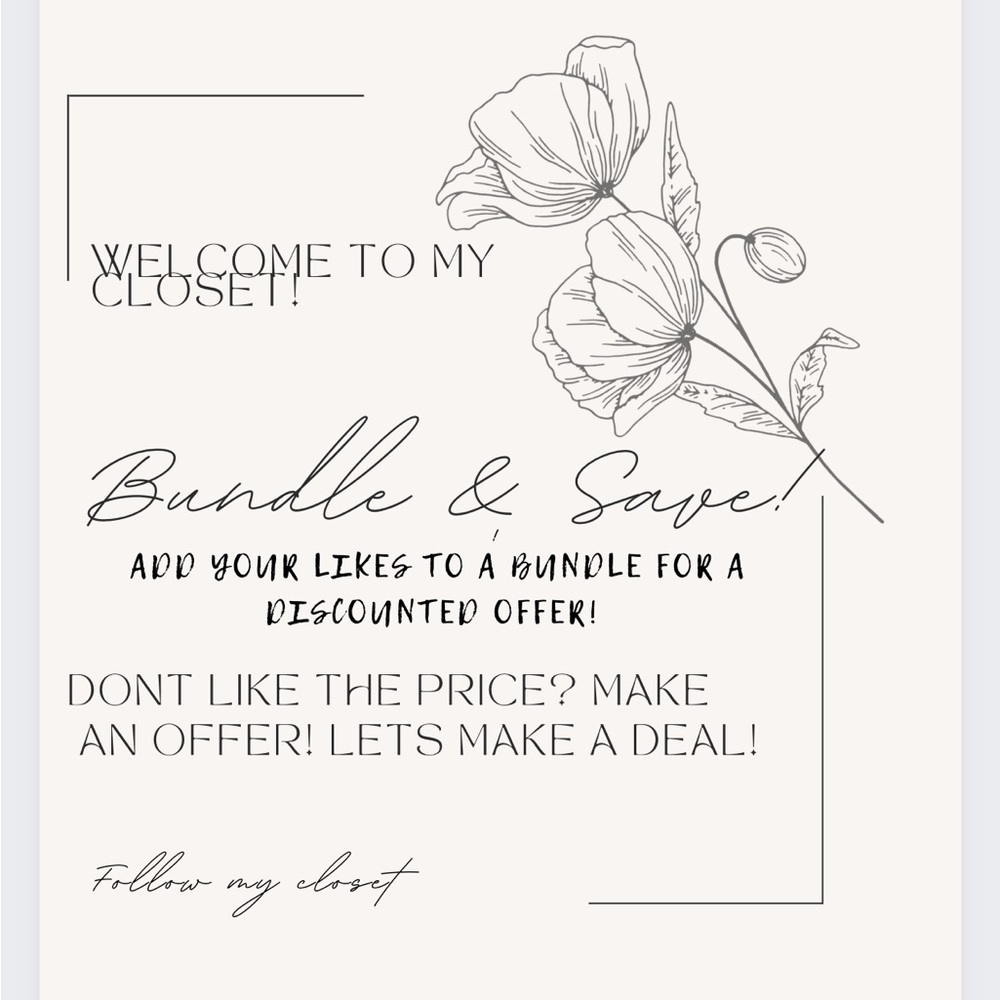 Welcome to my closet!